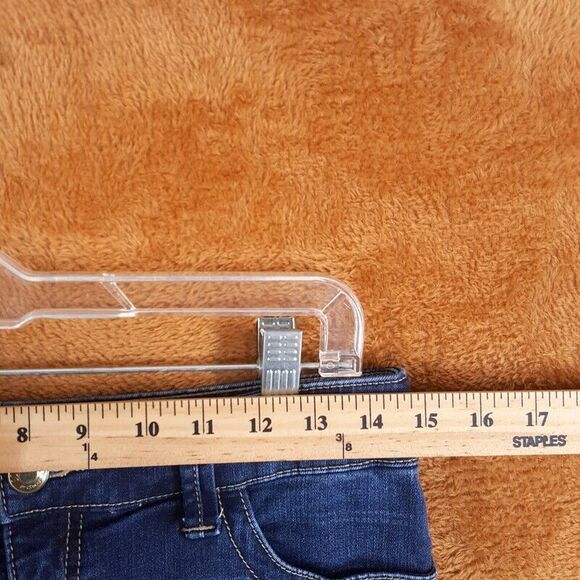 CHICOS Womens Jeans Size 00 XS Dark Wash Skinny Crop Ankle Pocket Stretch Denim - Picture 3 of 7